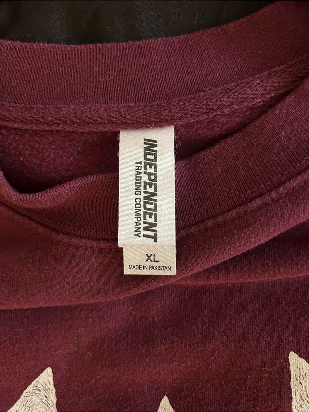 XL sleep token “pop up” sweater maroon - Picture 2 of 2
